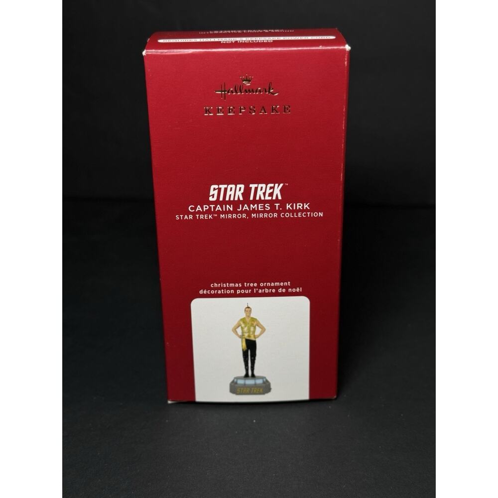 Hallmark Keepsake Star Trek Captain James T. Kirk Mirror Mirror Collection